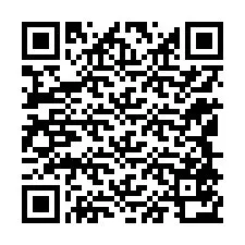 QR-код для номера телефона +12148572962