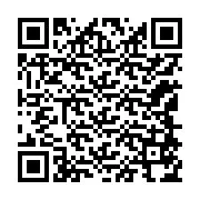 QR Code pour le numéro de téléphone +12148574095