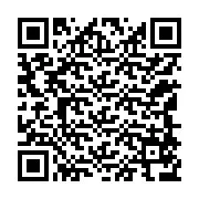 QR-koodi puhelinnumerolle +12148576414