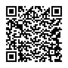 QR-Code für Telefonnummer +12148576833