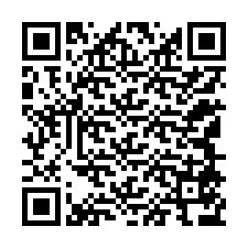 Kod QR dla numeru telefonu +12148576834