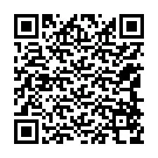 Código QR para número de teléfono +12148578603