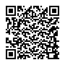 QR-код для номера телефона +12148580052