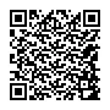 Codice QR per il numero di telefono +12148582567