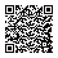 QR Code สำหรับหมายเลขโทรศัพท์ +12148585634