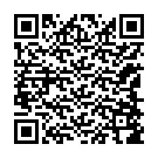 QR Code pour le numéro de téléphone +12148586385