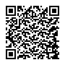 Codice QR per il numero di telefono +12148587988