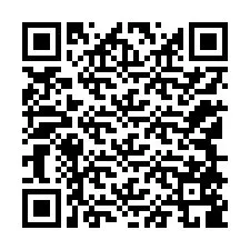 QR-Code für Telefonnummer +12148589939