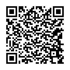 Código QR para número de telefone +12148658663