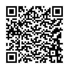 QR-код для номера телефона +12148669570