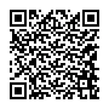 QR-код для номера телефона +12148669572