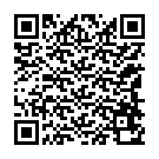 QR kód a telefonszámhoz +12148670744