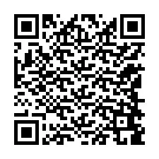 QR-koodi puhelinnumerolle +12148689296