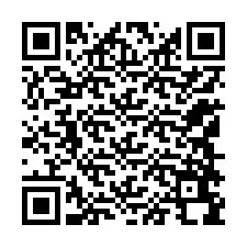 Código QR para número de teléfono +12148698673