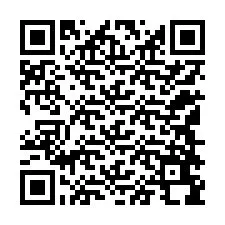 QR-код для номера телефона +12148698674