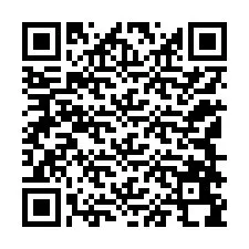 Codice QR per il numero di telefono +12148698734