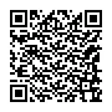 Código QR para número de teléfono +12148764055