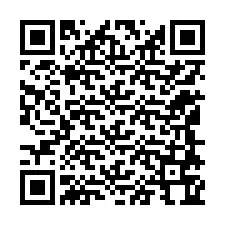 QR Code สำหรับหมายเลขโทรศัพท์ +12148764056