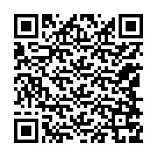 QR код за телефонен номер +12148779293