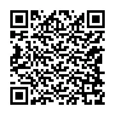 QR код за телефонен номер +12148779296