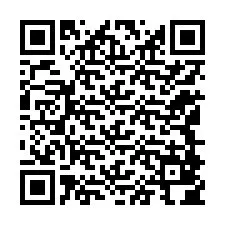 Código QR para número de teléfono +12148804426