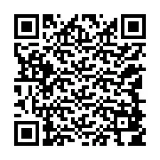 QR-koodi puhelinnumerolle +12148804428