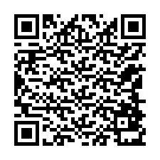 Código QR para número de teléfono +12148831783