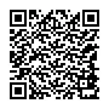 QR-koodi puhelinnumerolle +12148831884