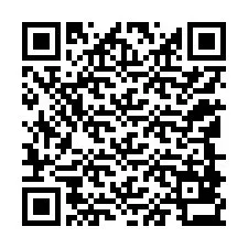 Kode QR untuk nomor Telepon +12148833448