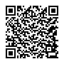 QR-koodi puhelinnumerolle +12148833493