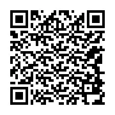 QR Code สำหรับหมายเลขโทรศัพท์ +12148834123