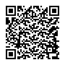 Kode QR untuk nomor Telepon +12148836689