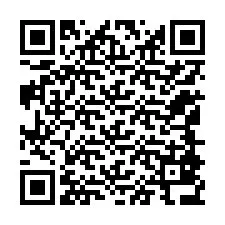 QR-koodi puhelinnumerolle +12148836883