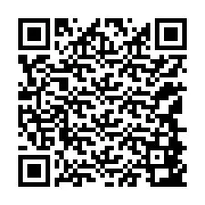 Código QR para número de teléfono +12148843070