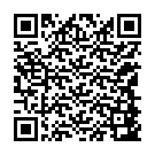 Kode QR untuk nomor Telepon +12148843074