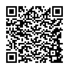 Kode QR untuk nomor Telepon +12148843076