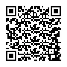 Código QR para número de teléfono +12148843078