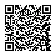 Código QR para número de teléfono +12148849629