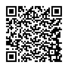 Codice QR per il numero di telefono +12148867032