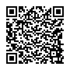 Kod QR dla numeru telefonu +12148867656