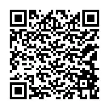 Código QR para número de teléfono +12148869731