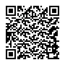 Kode QR untuk nomor Telepon +12148870835