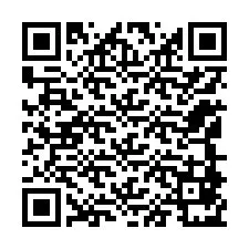 QR код за телефонен номер +12148871007