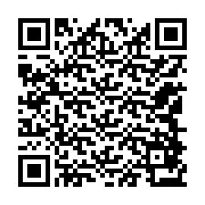 QR-код для номера телефона +12148873637