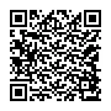 Código QR para número de teléfono +12148873639