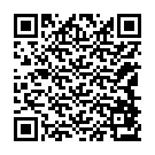 電話番号のQRコード +12148873721