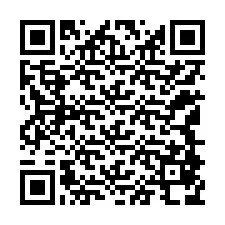 Código QR para número de teléfono +12148878120