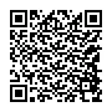 QR код за телефонен номер +12148878674