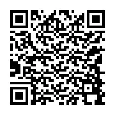 Código QR para número de teléfono +12148898674