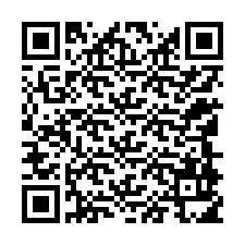 Código QR para número de teléfono +12148915548